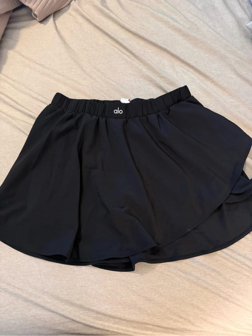 ALO Yoga Black Skort
